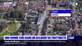 Nord: une jeune femme morte dans un accident de trottinette à Loos