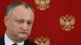 Igor Dodon, président de la Moldavie. 