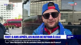 Football: les supporters Lillois ravis de retrouver les Bleus