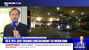 Grève: "On va transporter deux fois plus de voyageurs qu'à la même période l'année dernière" (directeur général de Flixbus)