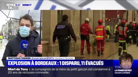 Explosion à Bordeaux: une personne est gravement blessée, une autre est toujours portée disparue 