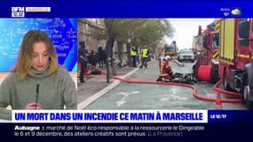Marseille: un mort lors d'un incendie d'immeuble dans le 7ème arrondissement