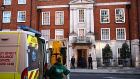 La London Clinic à Londres, où est hospitalisée la princesse Kate.