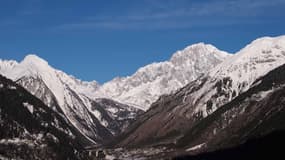 Le massif du Mont-Blanc (illustration)