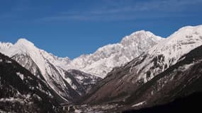 Le massif du Mont-Blanc (illustration)