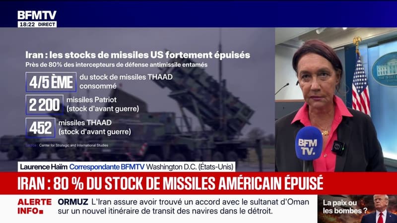 Guerre au Moyen-Orient: près de 80% du stock de missiles américain épuisé