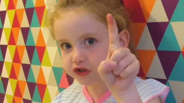Brooke Blair, 5 ans, a adressé un message à Theresa May.