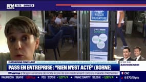 Catherine Pinchaut (CFDT) : “On n’est pas favorables à la mise en place du pass sanitaire en entreprise”