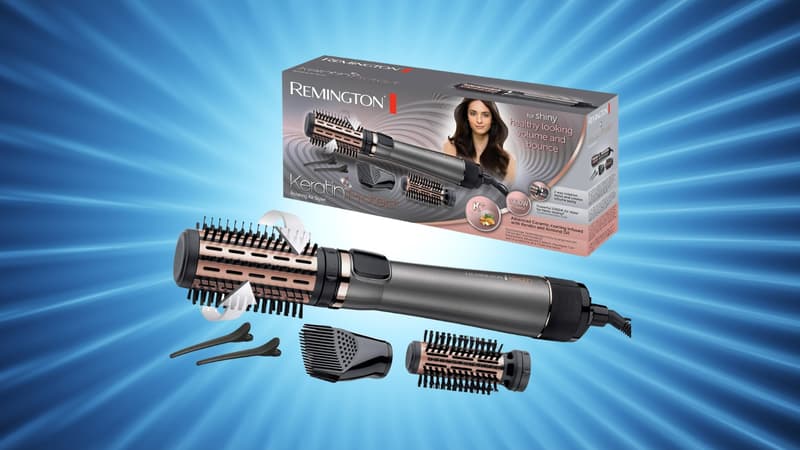 Très pratique : cette brosse soufflante à moins de 50€ vous fera une coiffure de pro