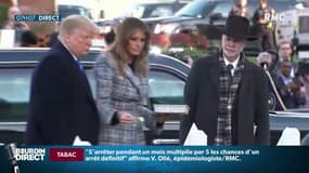 "S'il vous plait, unissez notre pays", les opposants de Donald Trump choqués de sa visite à Pittsburgh 