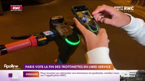 Paris vote la fin des trottinettes en libre-service 