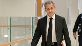 L'ancien président américain Nicolas Sarkozy, ce lundi 20 janvier.