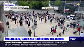 Évacuation des gares lilloises: la galère pour les voyageurs