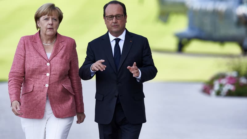 François Hollande et Angela Merkel se rencontreront le lundi 8 mai à Berlin. (Photo d'illustration)