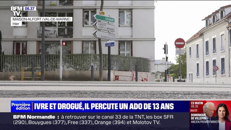 Val-de-Marne: un adolescent de 13 ans percuté par un scooter à Maisons-Alfort, le conducteur contrôlé positif à l'alcool et aux stupéfiants