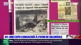 Valensole: une exposition consacrée à la rencontre de Maurice Masse avec des ovnis