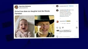 Le post Instagram de Woody Harrelson sur l'enfant qui lui ressemble