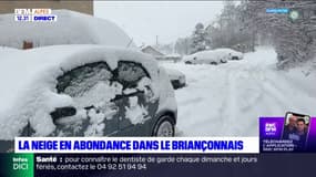 Plus de 30cm: la neige fait son grand retour dans le Briançonnais