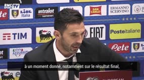 Pas serein, Buffon aurait bien aimé l'arbitrage vidéo contre la Suède