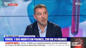 Virus: 1995 morts en France, 299 en 24 heures (1/4) - 27/03