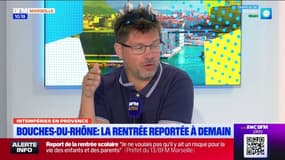 L'État des écoles face à la météo est "une vraie question" pour S.Fournier, professeur à Marseille