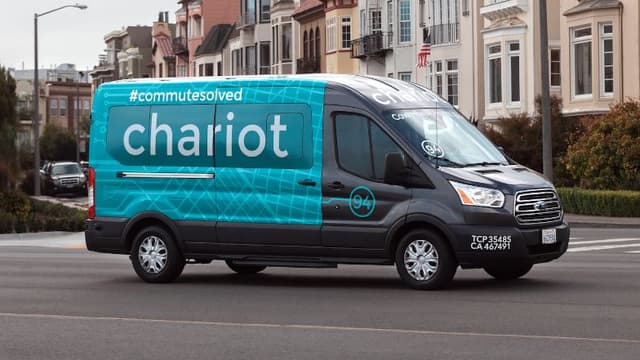 Créée en 2014 à San Francisco, Chariot est présente à Austin, au Texas, à Seattle dans le nord-ouest américain et s'attaque aujourd'hui à New-York.