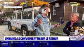 Ukraine : le convoi Ubayen de retour en France 