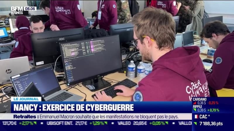 Nancy: exercice de cyberguerre