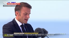 Emmanuel Macron: "La Libération n'a pas été l'affaire d'un jour, fût-il le plus long"