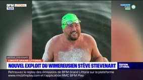 Nord: Stève Stievenart réalise l'exploit de nager 40 km entre les Etats-Unis et le Canada