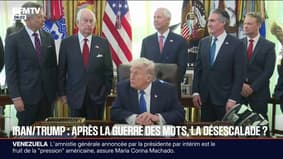 Iran: après plusieurs menaces, Donald Trump affirme que l'Iran "veut conclure un accord"