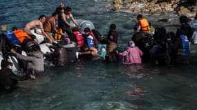Les plages de Çesme en Turquie sont régulièrement prises d'assaut par les migrants