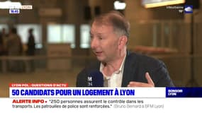 Lyon Politiques: Bruno Bernard dénonce le manque d'hébergements d'urgence