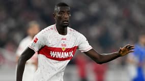 Serhou Guirassy avec Stuttgart en septembre 2023
