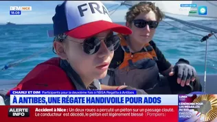 Antibes: 41 voiliers ont participé à la deuxième édition de la régate handivoile