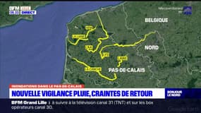 Le Pas-de-Calais placé en vigilance orange pluie-inondation ce mercredi