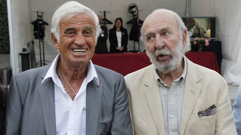 Jean-Paul Belmondo et Jean-Pierre Marielle en 2010