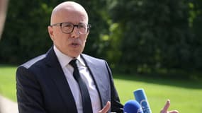 Eric Ciotti à l'Élysée, le 26 août 2024