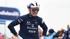 David Gaudu lors du Tour d'Italie, le 15 mai 2025