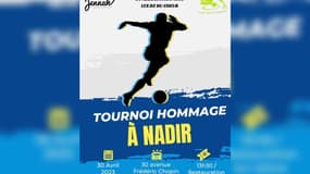Un tournoi de foot en hommage à Nadir, mort après un malaise cardiaque lors d'une épreuve du baccalauréat, aura lieu ce dimanche.