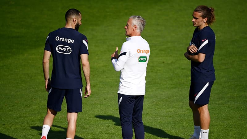 Equipe de France: les Bleus sont arrivés à Nice (où ils ont salué le public de loin)