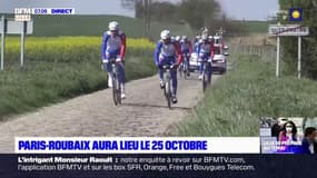 Cyclisme: la course Paris-Roubaix aura finalement lieu le 25 octobre