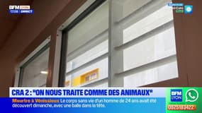 Le quotidien au centre de rétention administrative 2, près de l'aéroport de Lyon Saint-Exupéry