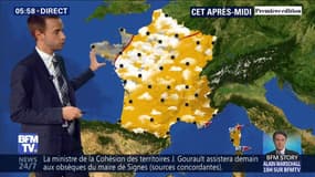 De la pluie à l'ouest, de belles éclaircies sur le reste du pays ce jeudi