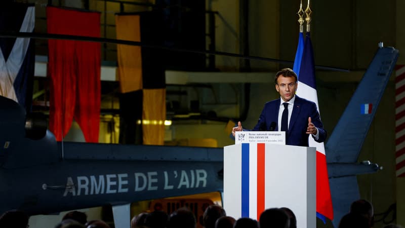 Pour Emmanuel Macron, les forces nucléaires françaises 