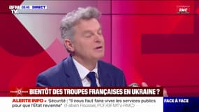 Fabien Roussel estime que la déclaration d'Emmanuel Macron sur l'Ukraine est "extrêmement grave et dangereuse"