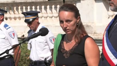 Harmonie Comyn, la veuve du gendarme tué à Mougins
