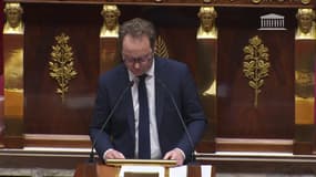 Loi Immigration: "Madame Le Pen, nous ne voulons pas de votre vote cynique et opportuniste" déclare Sylvain Maillard, président du groupe Renaissance à l'Assemblée