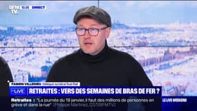 Fabien Villedieu, délégué syndical Sud-rail sur la grève du 19 janvier: "Si on veut être entendus, il faut mettre le pays à l'arrêt"