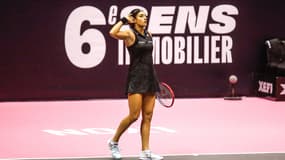 Caroline Garcia au tournoi WTA de Lyon, 2 février 2023